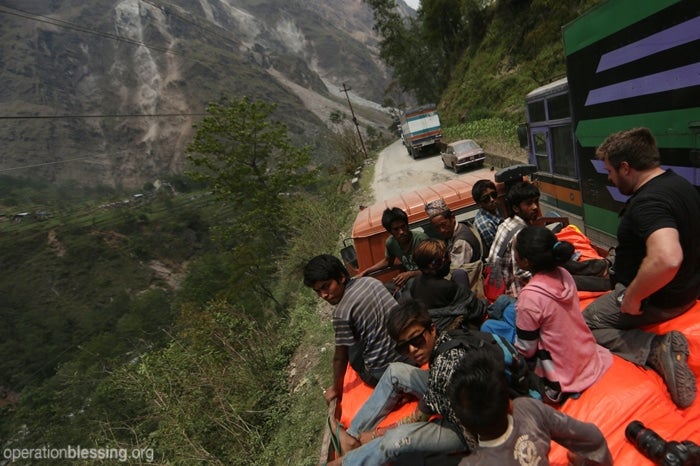 Reaching Hardest Hit Sindhupalchowk Region Operation Blessing