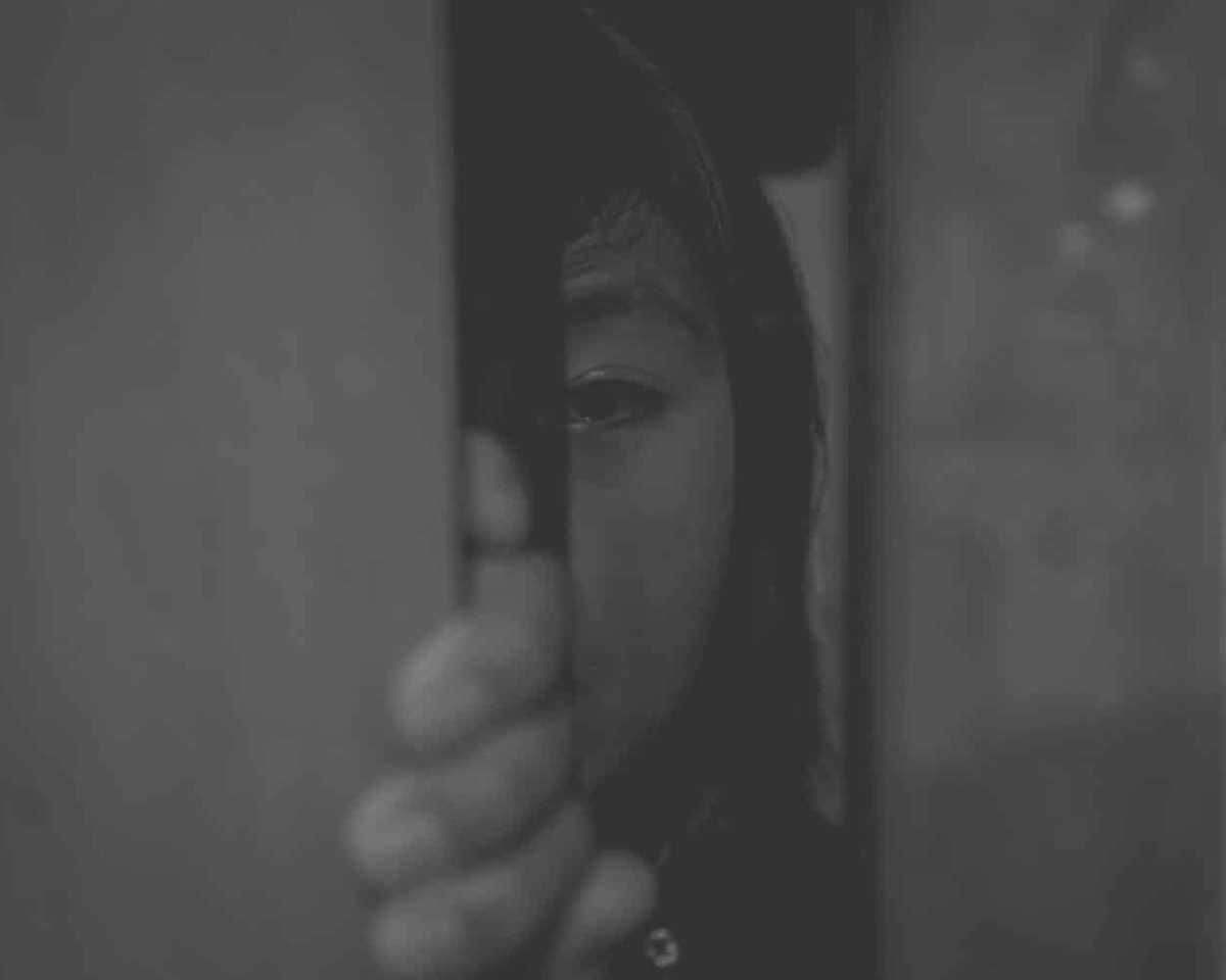 Representative photo of girl rescued from trafficking.