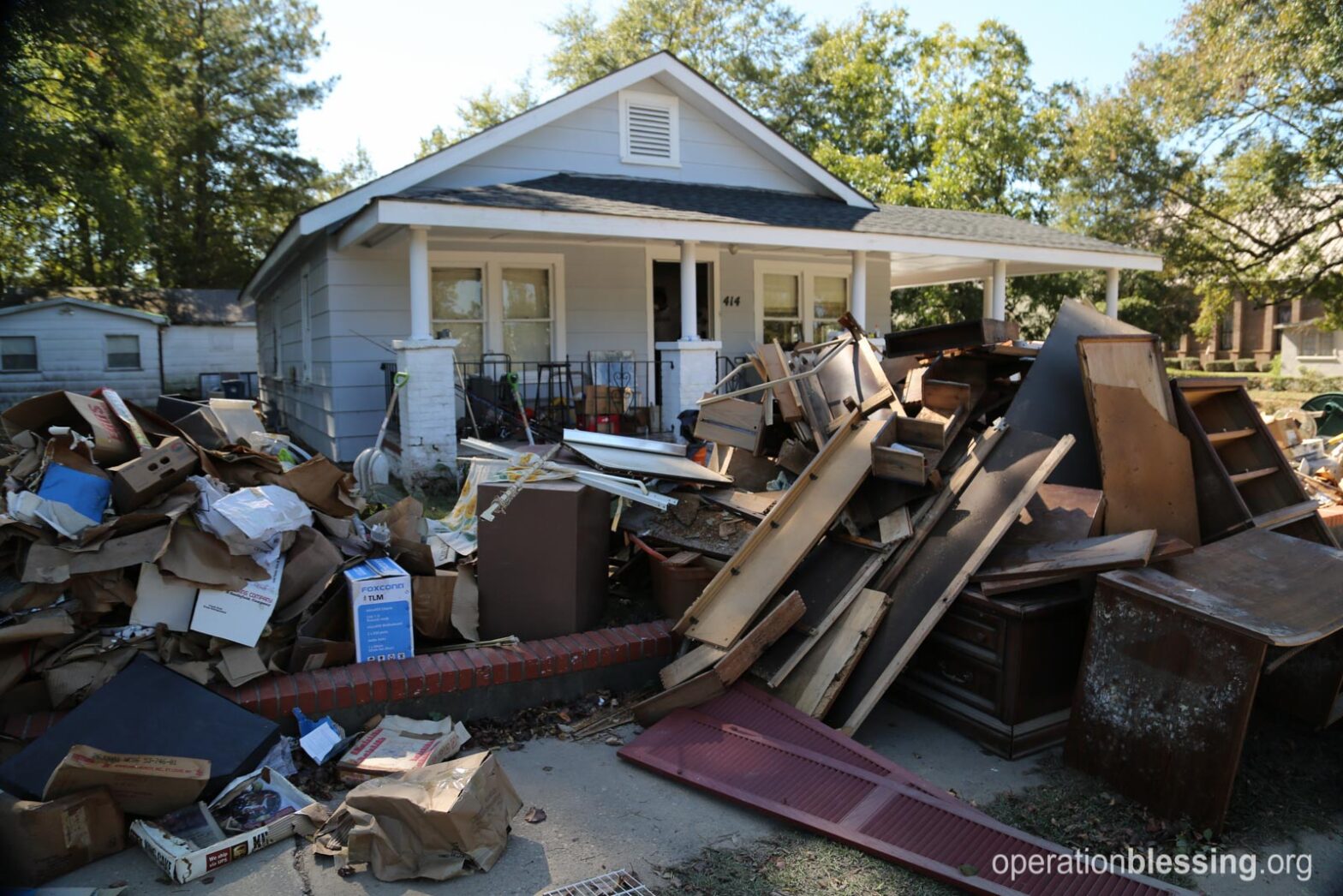 hurricane floodwaters