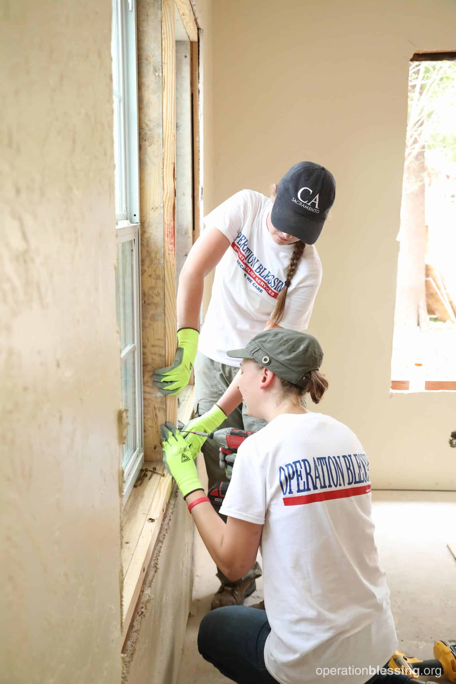 Volunteers from Operation Blessing and The Home Depot helped Priscilla rebuild her life following Hurricane Harvey.