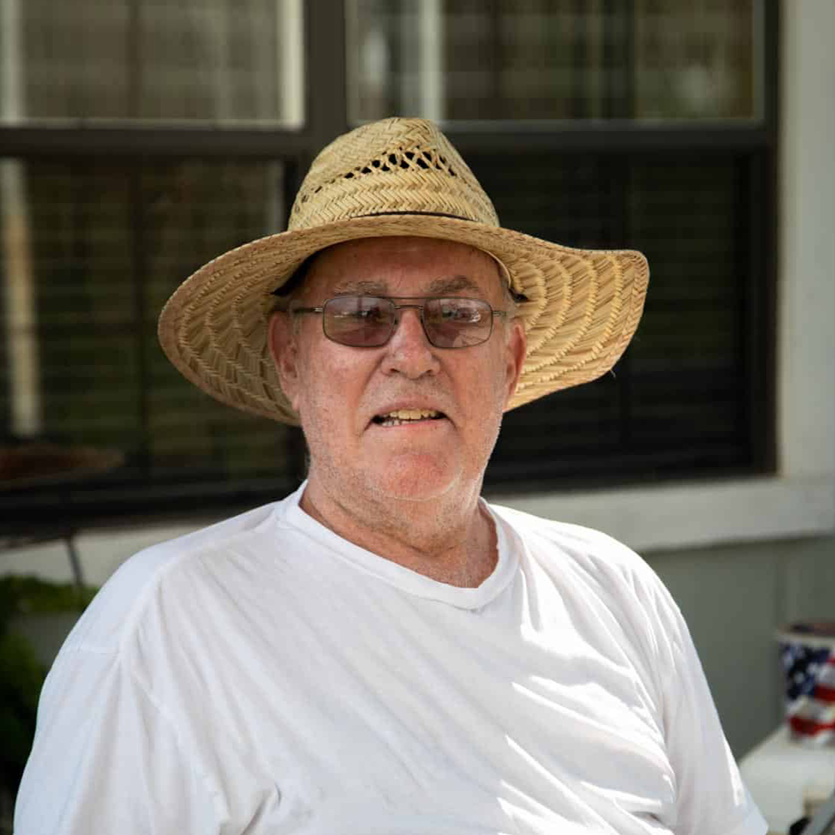 Despite the destruction, native Panama City resident and diabetic, Ed, saw many blessings within the heartbreak and gave thanks for help from OBI volunteers.