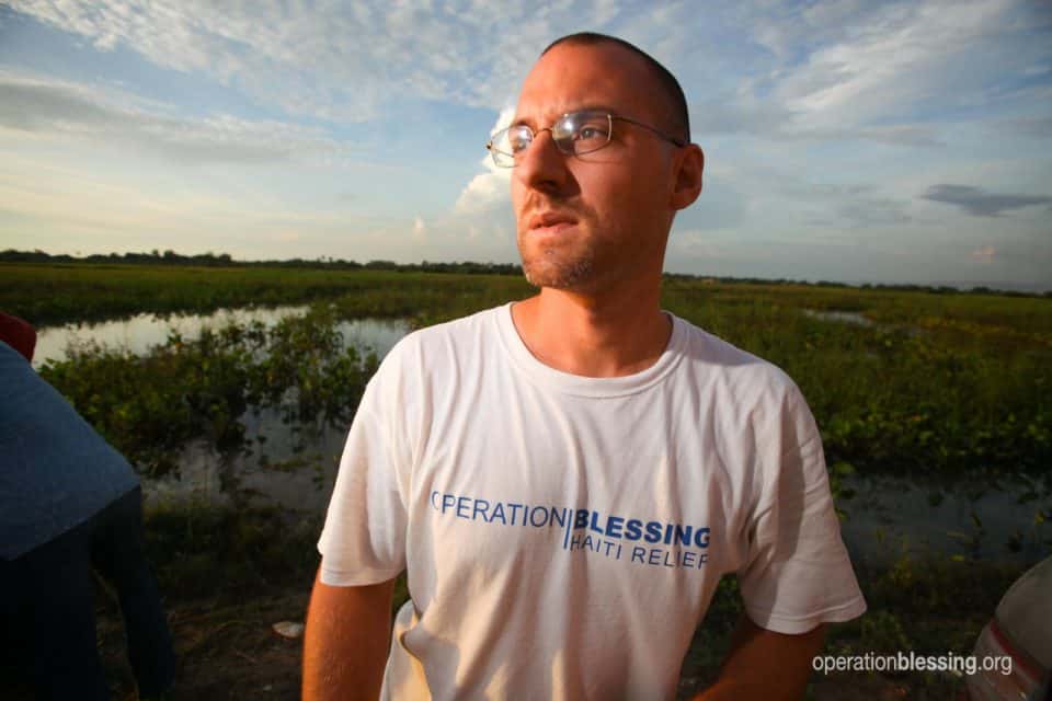 Eric Lotz, director of OB Haiti