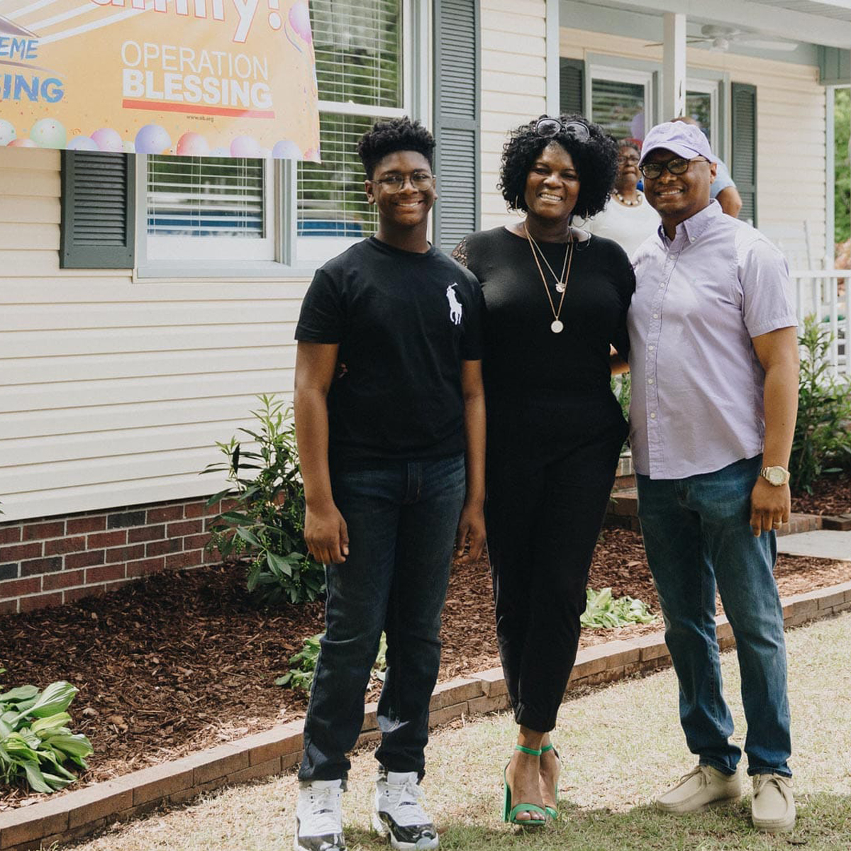 This family's tragedy turned to triumph with an Extreme Blessing Home Makeover.