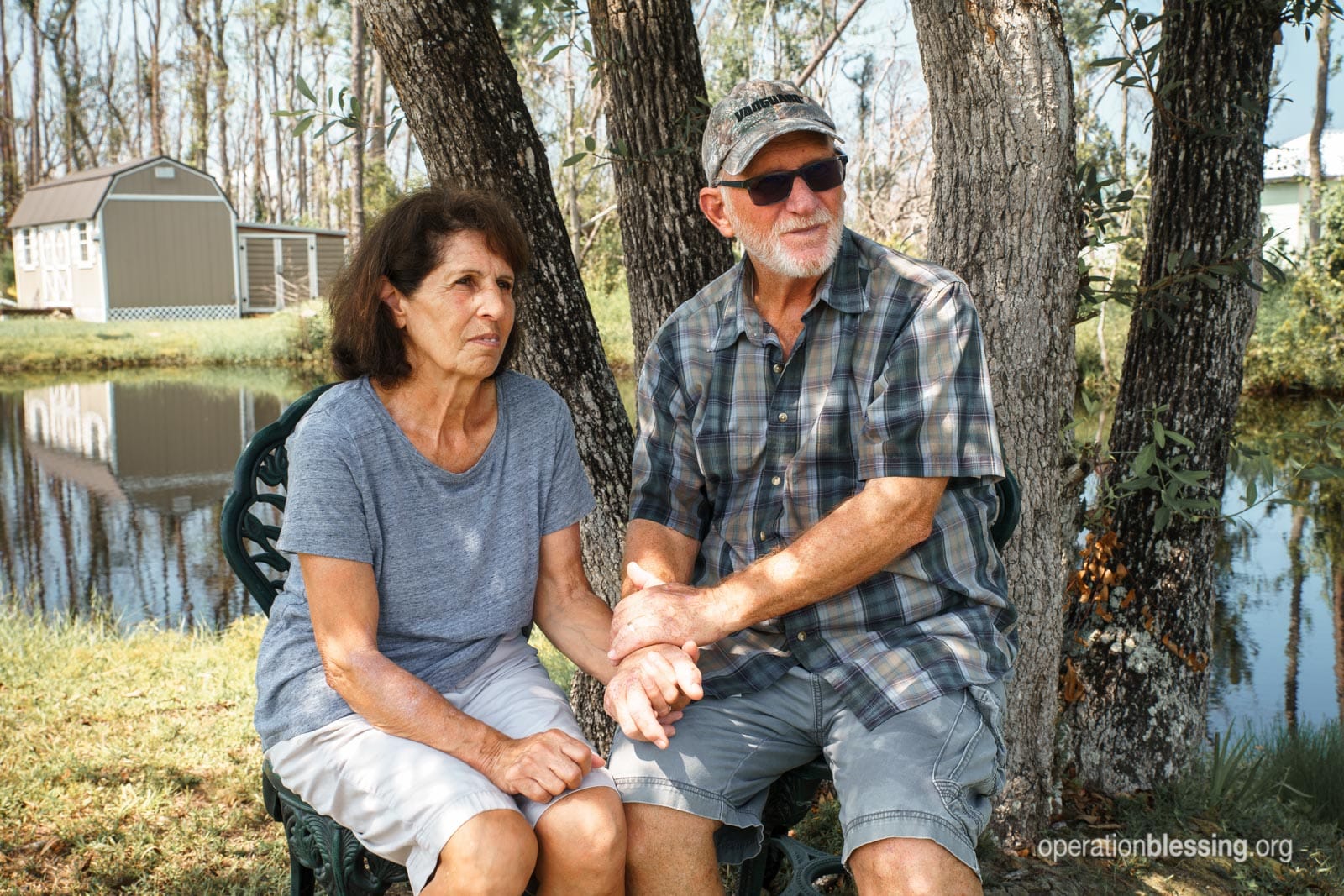 Almost a year later, the Petersons still need help with their home in Florida.