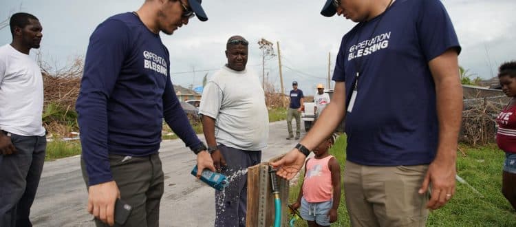 Clean water for the Bahamas.