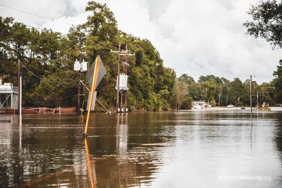 Returning to a flooded Houston after Imelda.