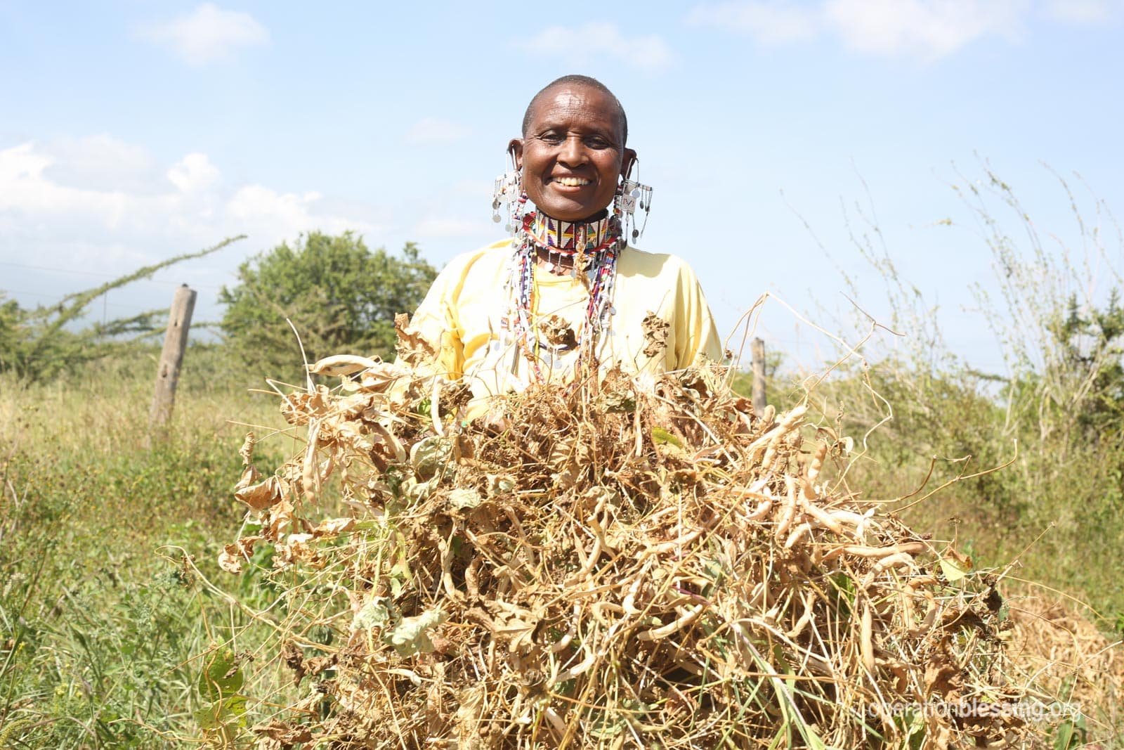 Dora in Kenya received gifts that keep giving