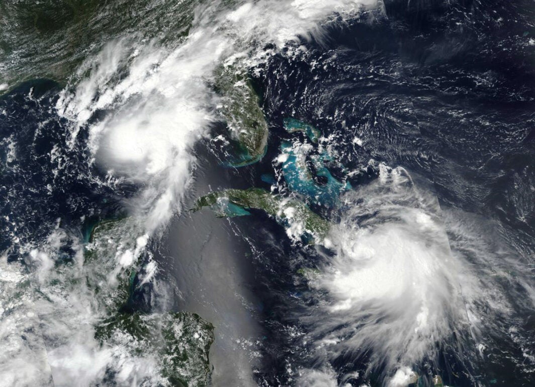 Hurricane Laura heading toward U.S. Gulf Coast.