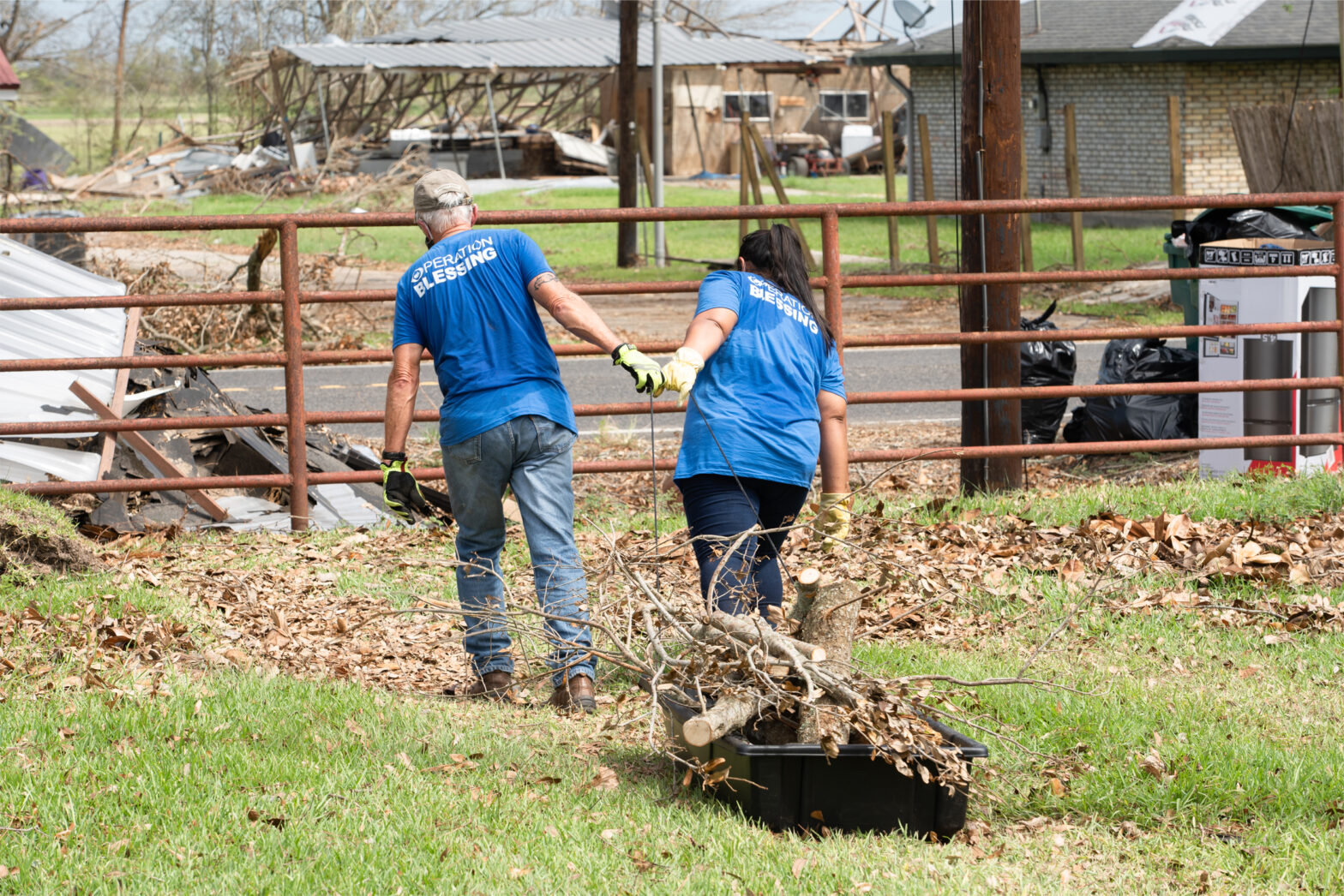 Volunteering With Operation Blessing