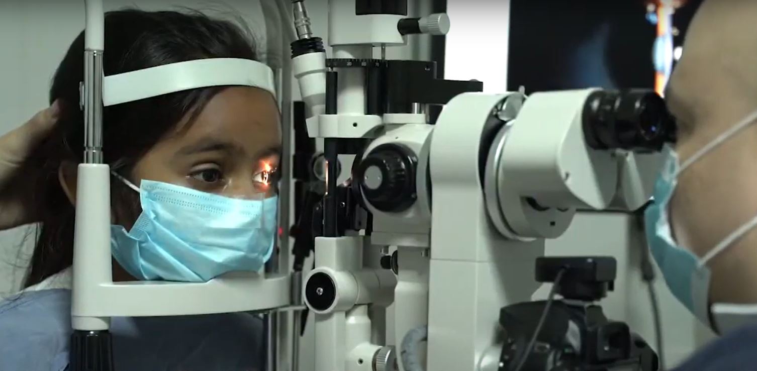 Operation Blessing Cataract Surgery for Young Girl in Honduras