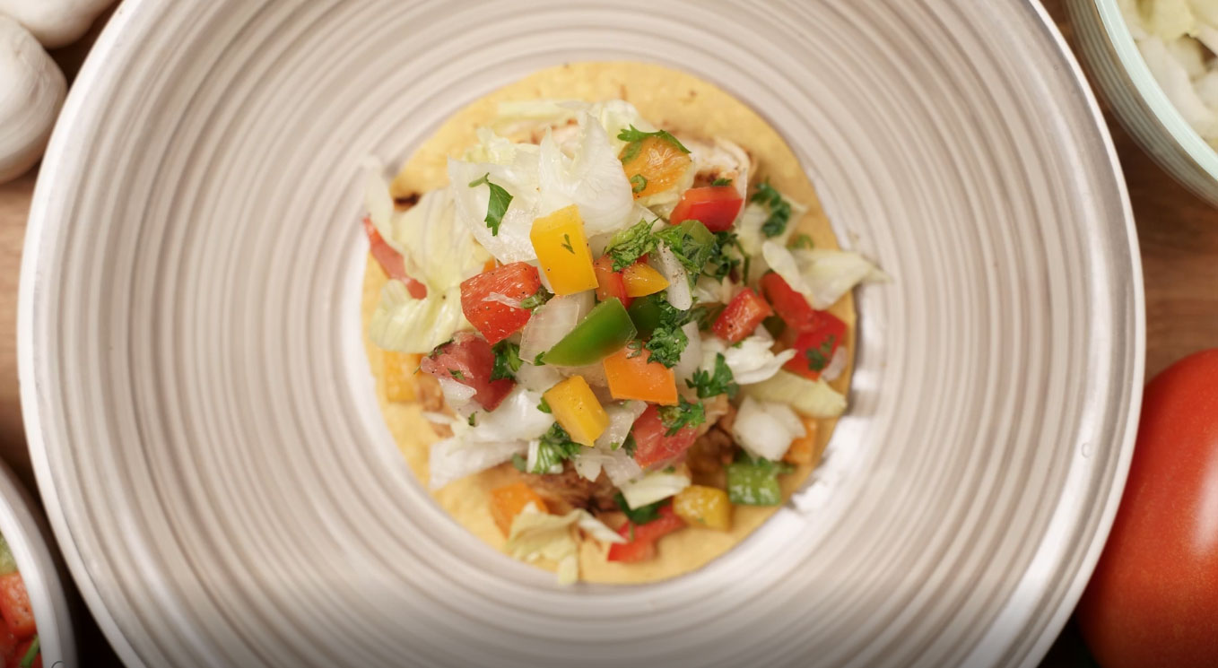 Honduran Chicken Tostadas