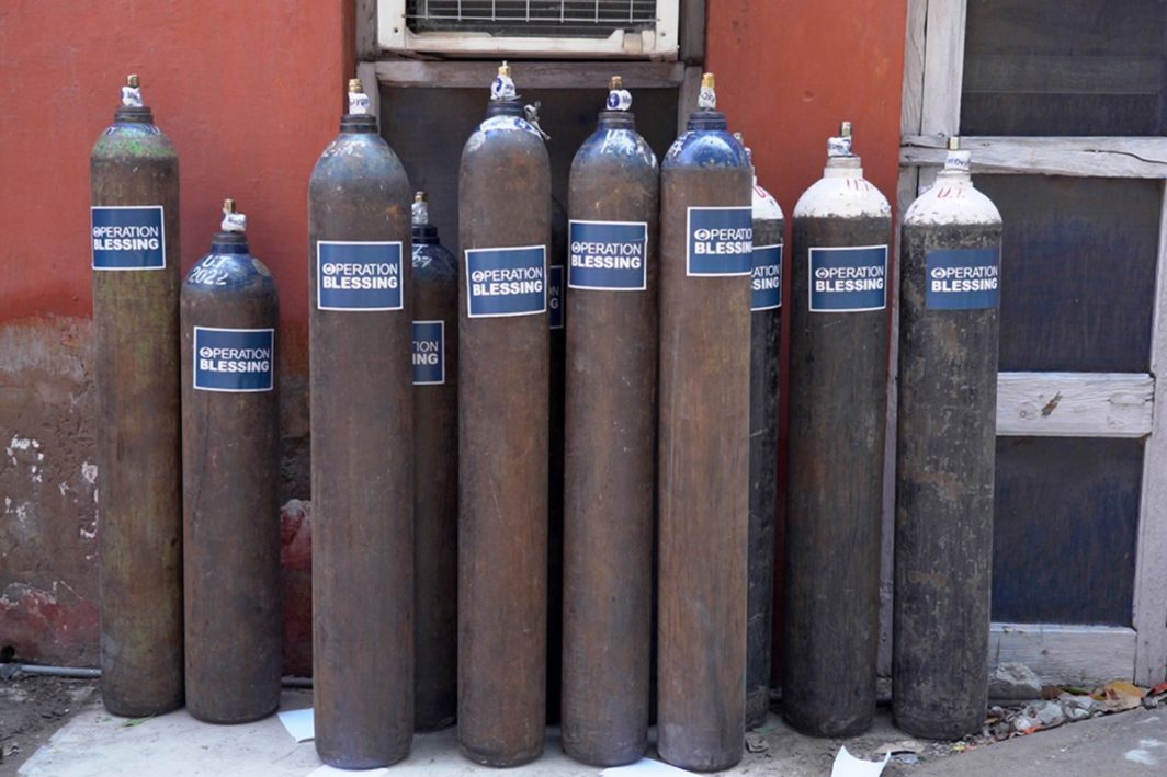 Covid19 Oxygen Tanks For India