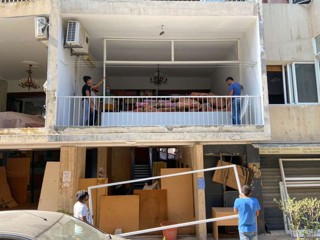 Rebuilding and bringing relief after the Beirut blast