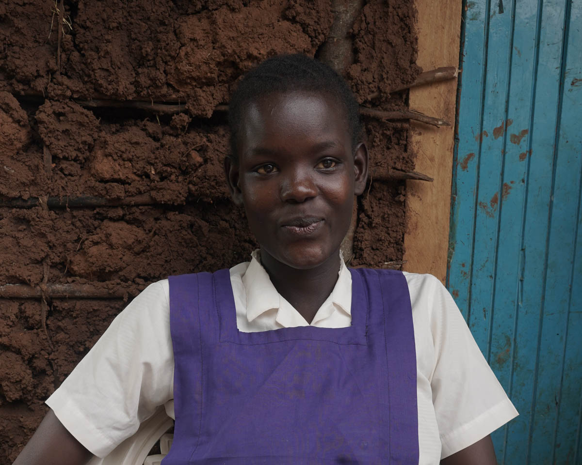 You are empowering girls like Belinda to stay in school