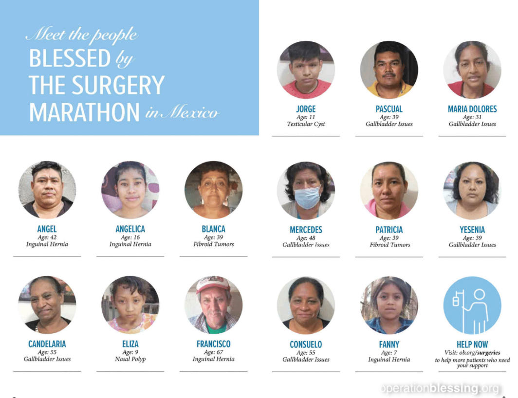 helping people in mexico with a surgery marathon