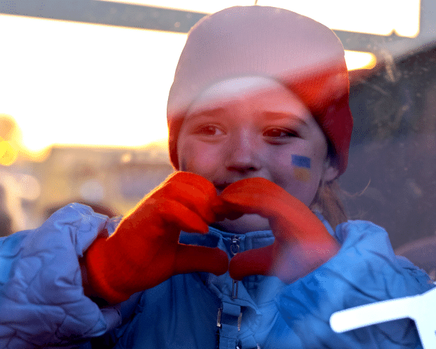 struggling ukrainian refugees in poland