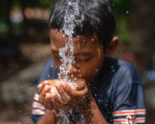 struggling for clean water
