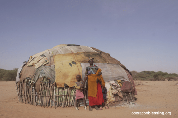 catastrophic drought relief in Kenya