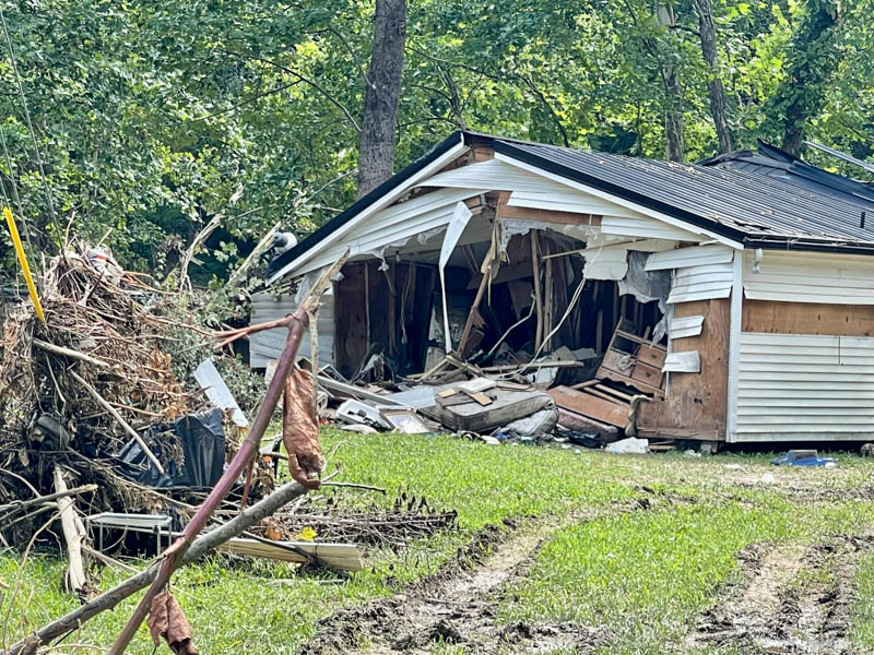 Virginia flood damage 2022