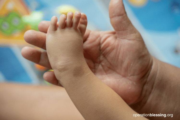 foot surgery for child in peru