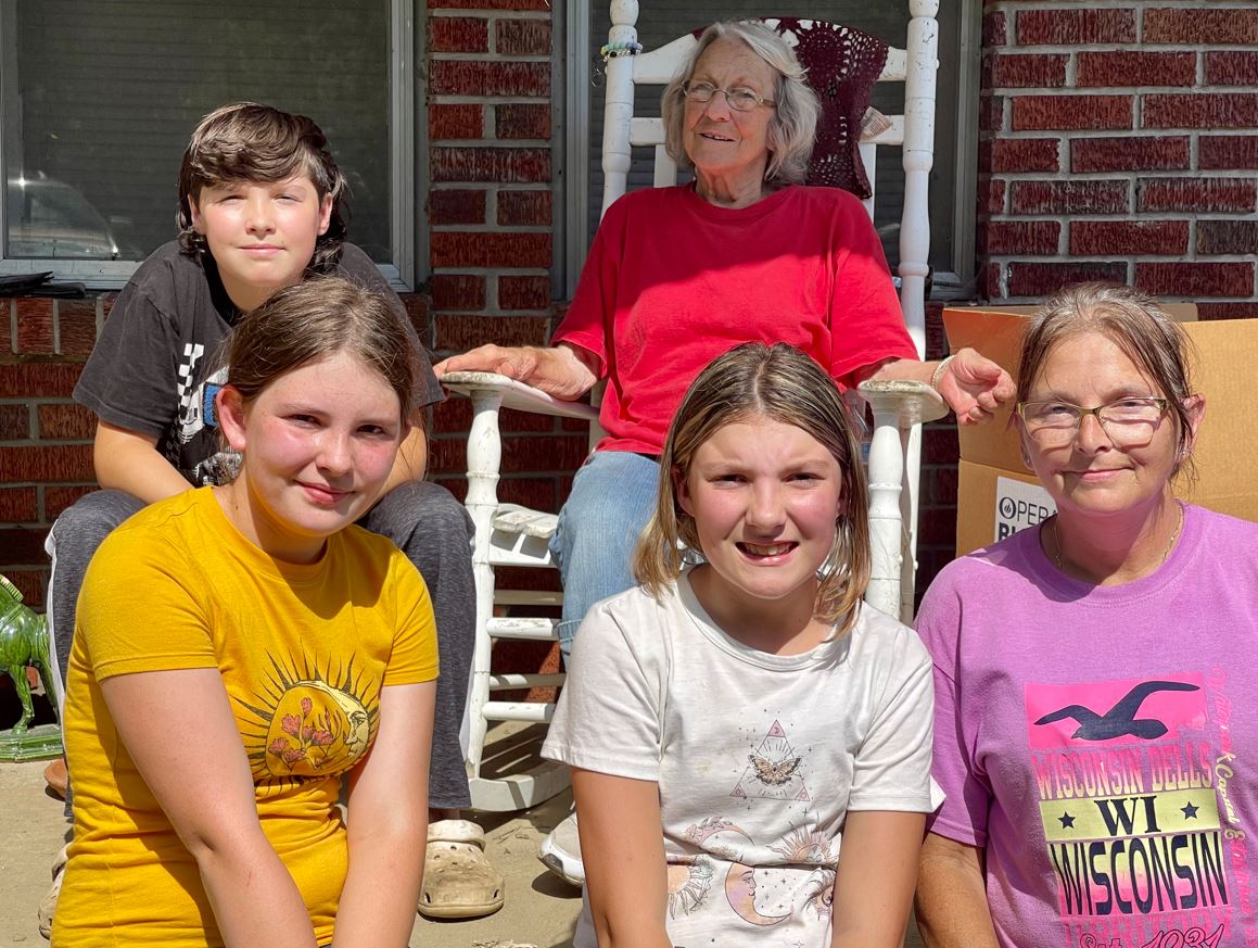 Operation Blessing is helping Kentucky homeowners after severe flooding.