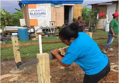 Operation Blessing in Toa Baja, Puerto Rico, to provide hurricane relief after Fiona