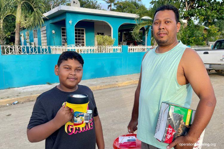 supplies and help for hurricane fiona survivors