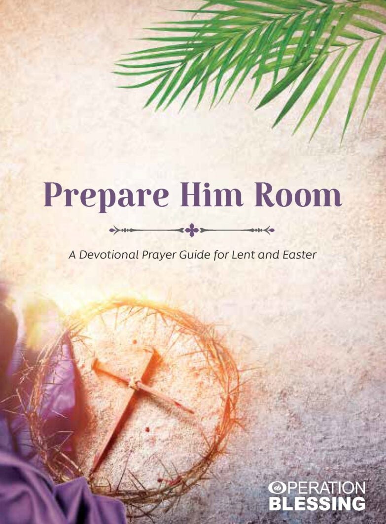 Prepare Him Room Devotional prayer guide for lent and Easter