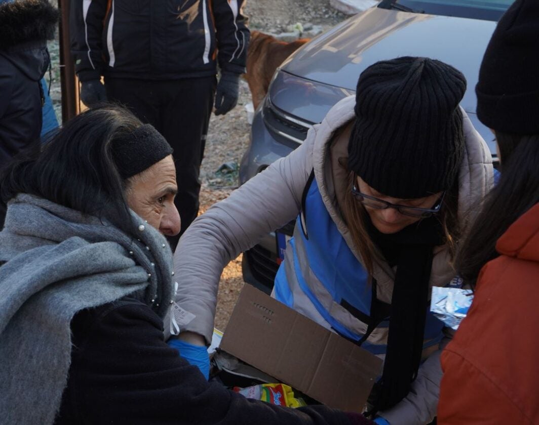 Operation Blessing is providing comfort and supplies to Turkey quake victims.