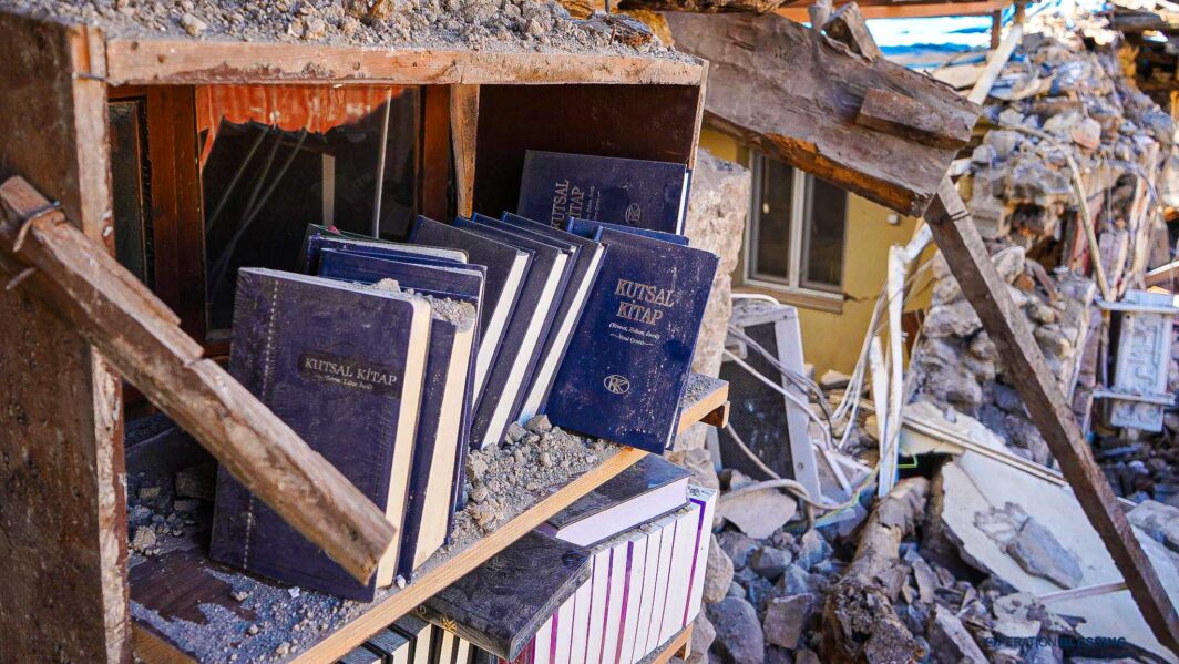 destroyed church hatay turkey