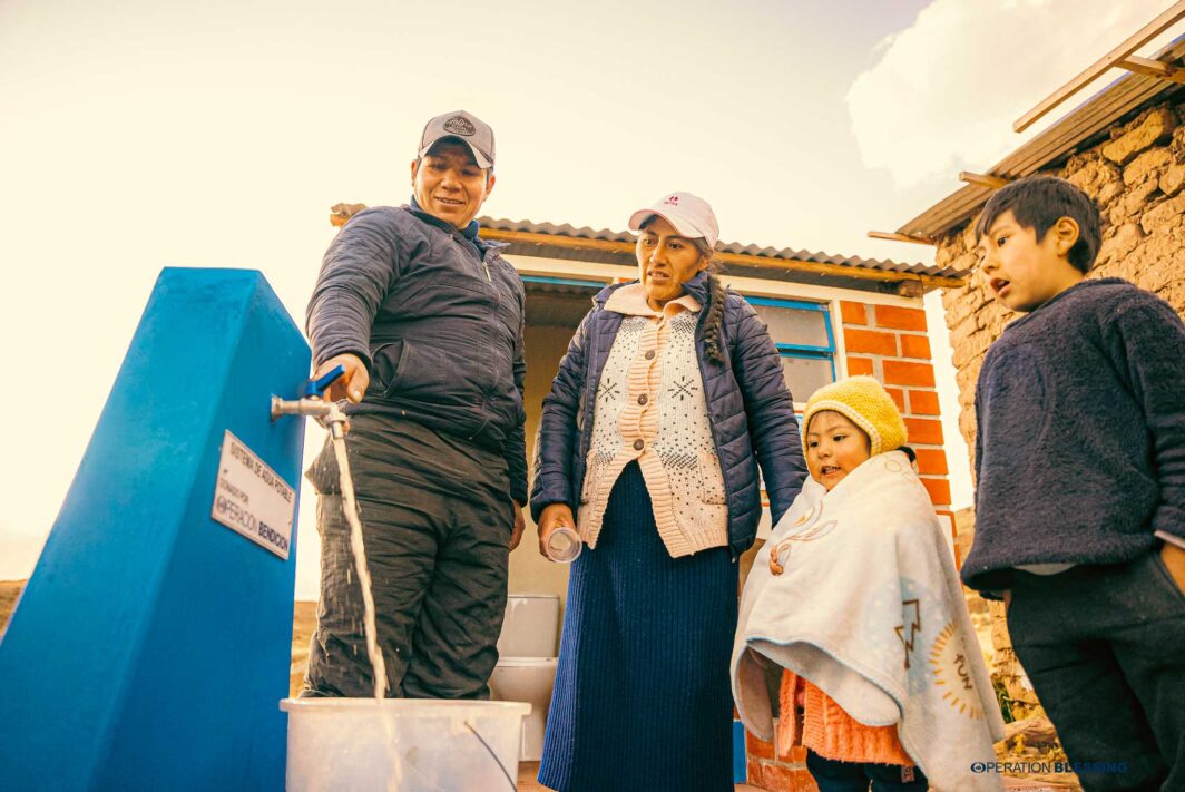 reliable water for peru village