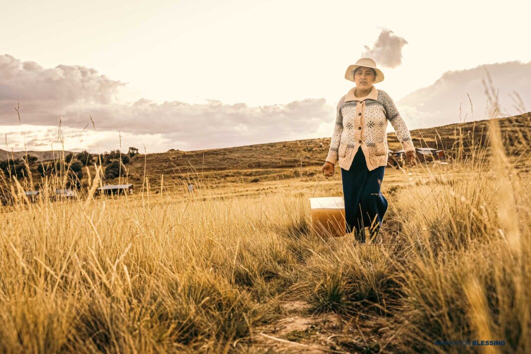 searching for clean water in peru