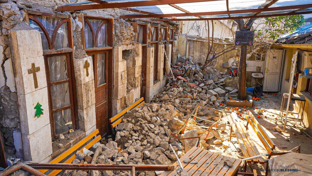 turkey earthquake damaged church