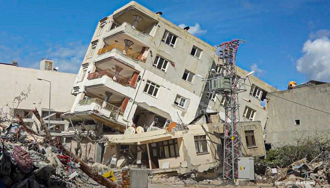 Hatay, Turkey building damage