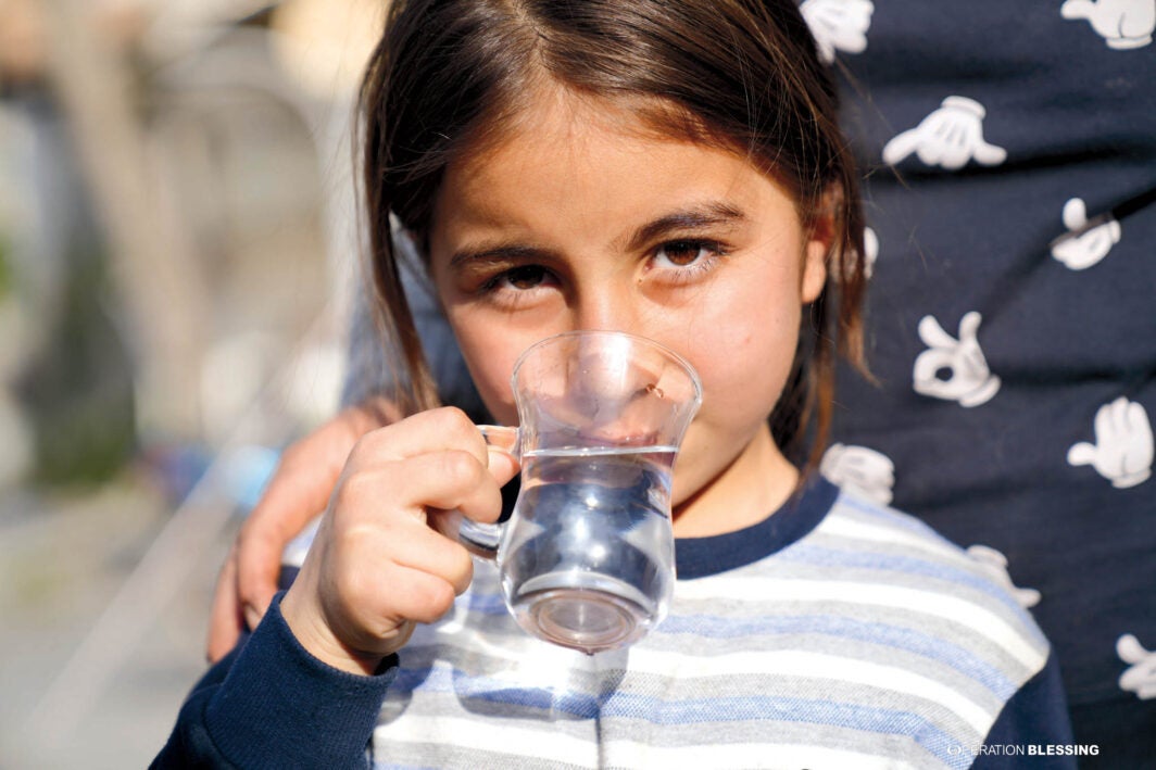 clean water after turkey earthquake