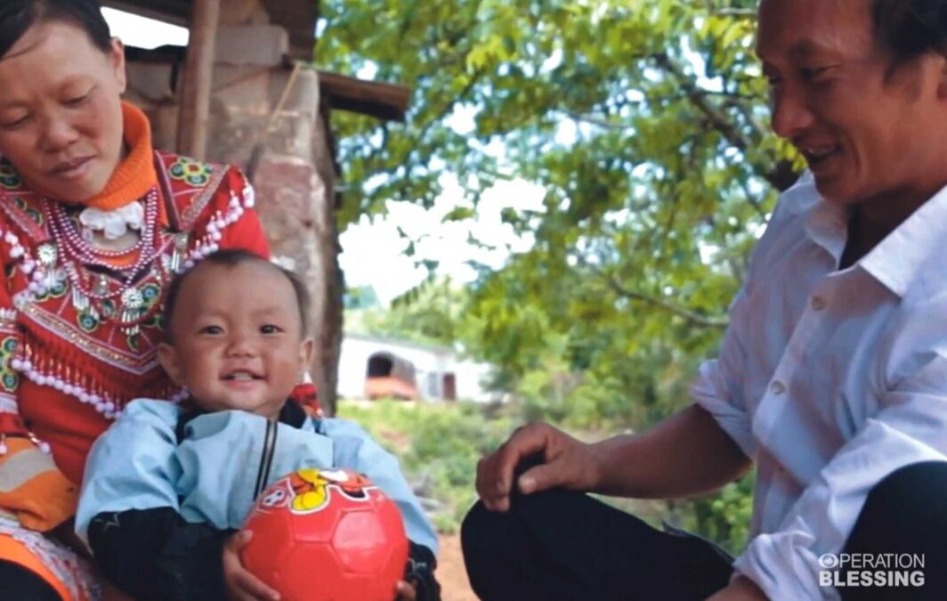 Saving a baby in china