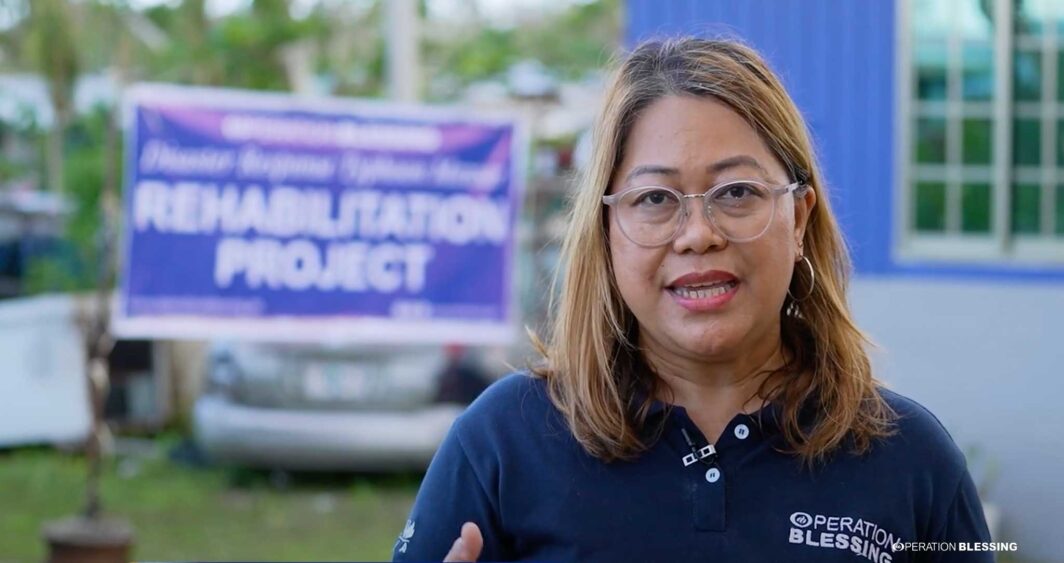 rebuilding a home after typhoon mawar