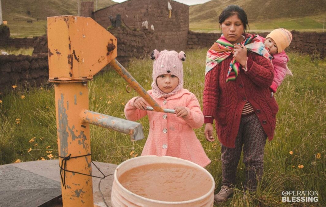 clean water for peru town