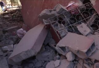 Morocco earthquake damage