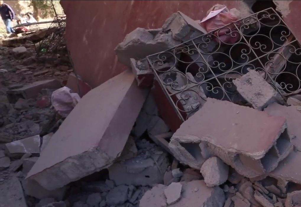 Morocco earthquake damage