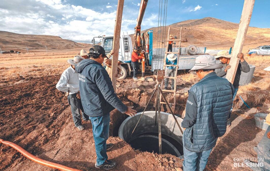new clean water system for peru town