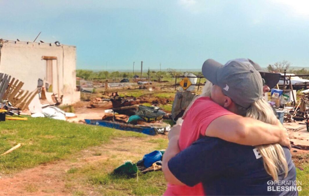 tornado relief in Texas