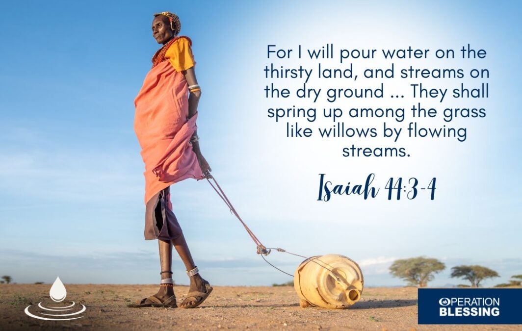 world water day scriptures