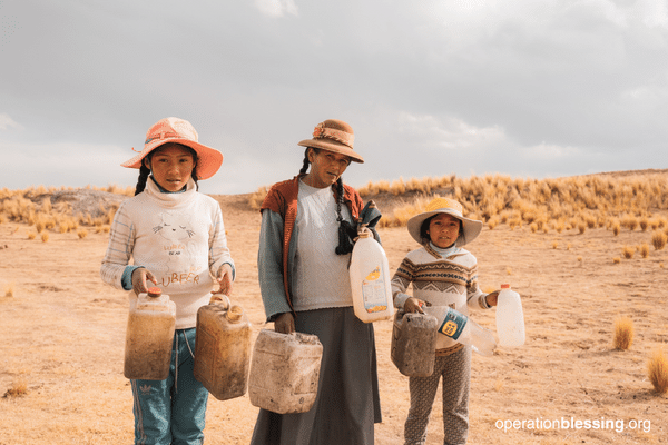 trek for clean water in peru