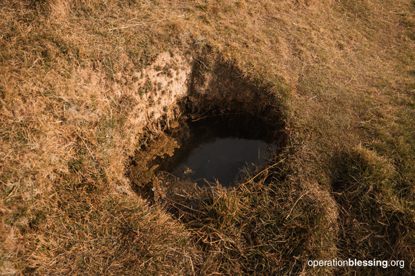 unsafe water for a Peruvian family