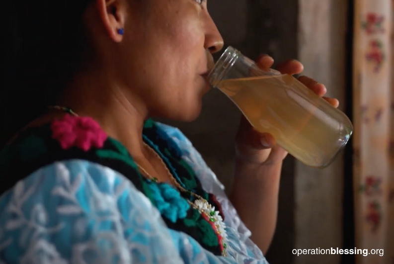 dirty contaminated water in Mexico