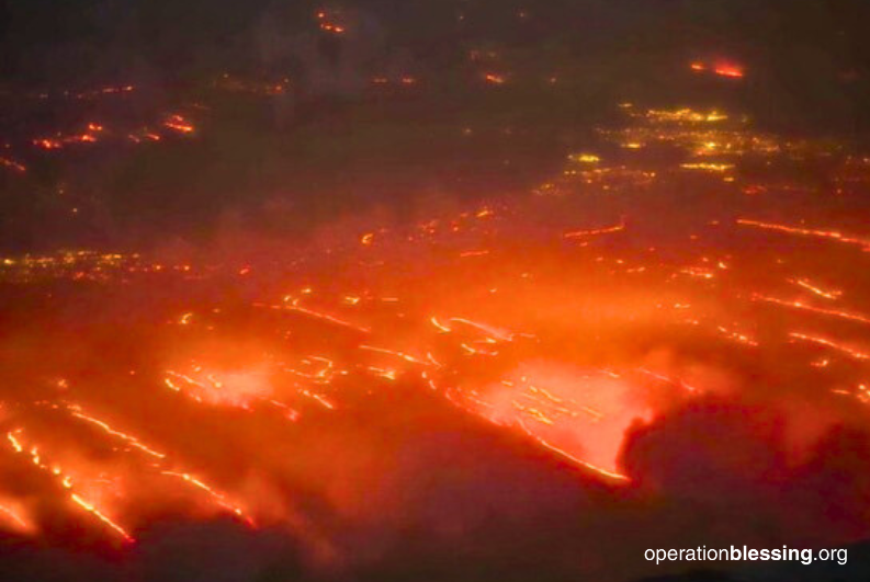 Texas wildfire destruction