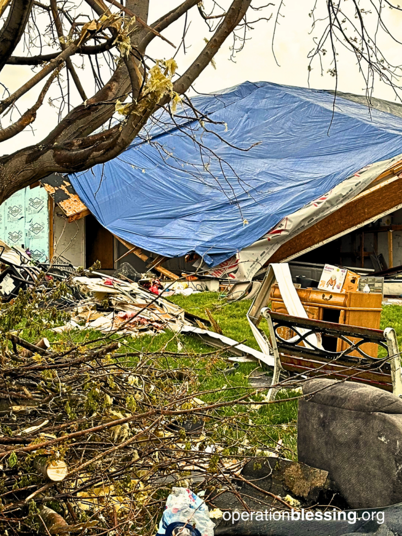 damage after tornado