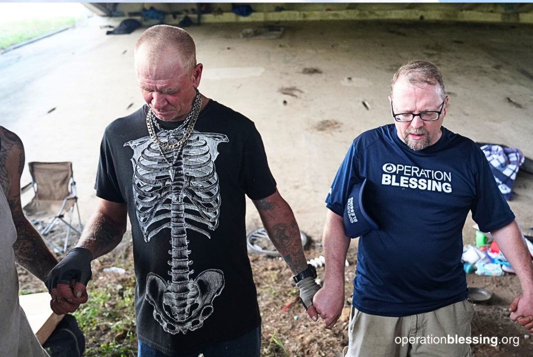 homeless flood victims in Texas