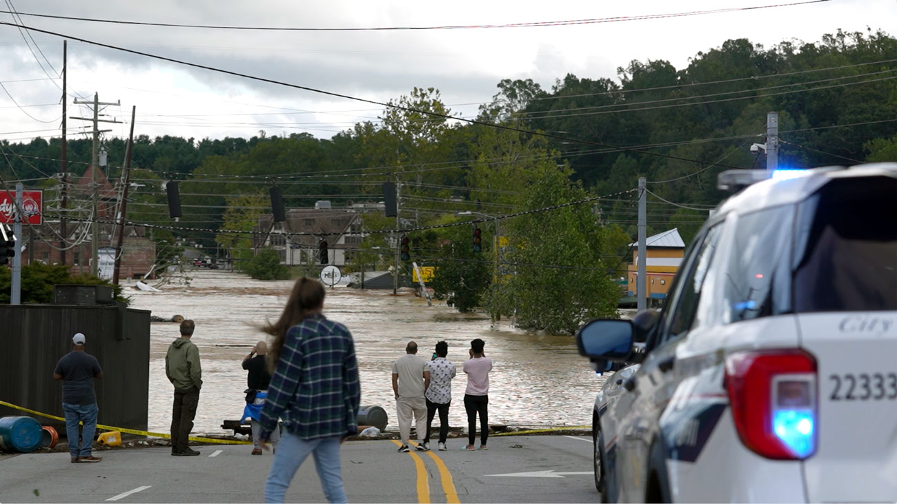 Hurricane Helene flooding
